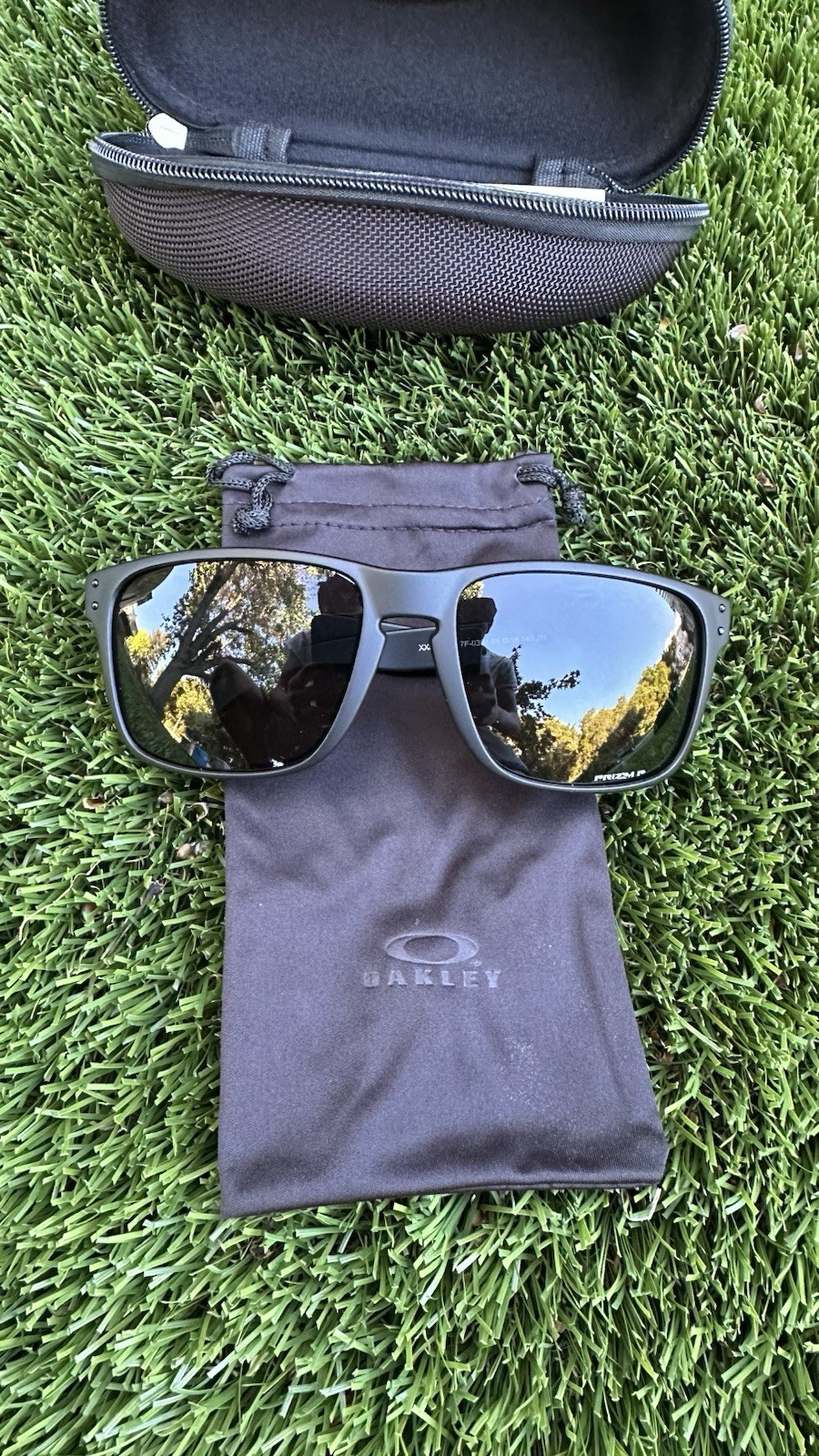 Oakley Holbrook XXL Sunglasses Black Frame Black Prizm Lens Men’s UV400