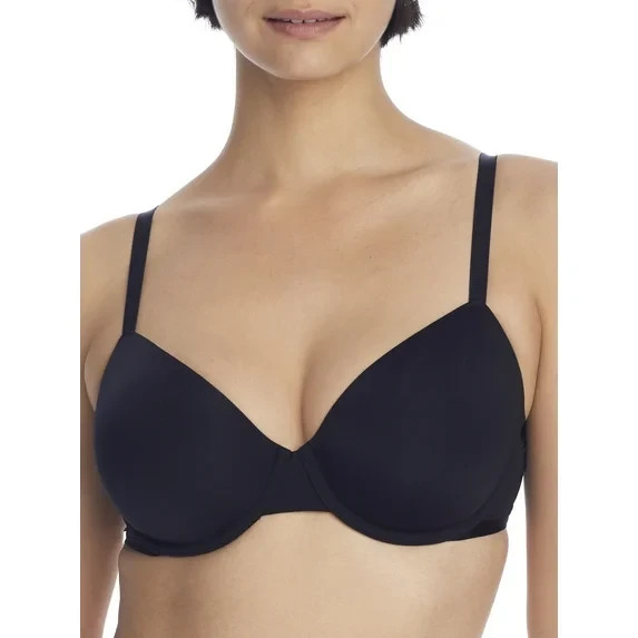 NEW Reveal Lingerie RN 15741 Black Underwired T Shirt Bra SIZE 32DD