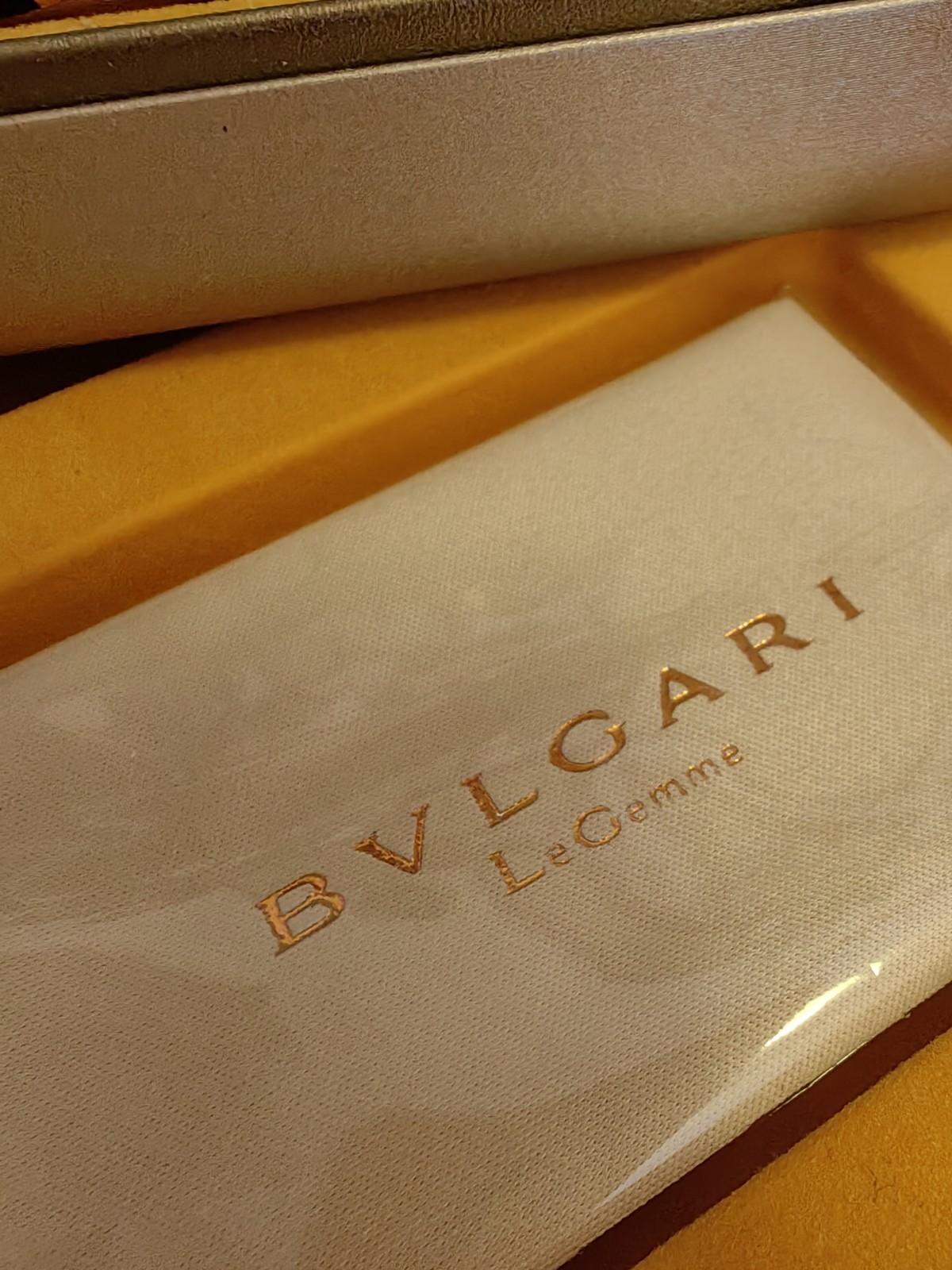 New Gold-Plated Sunglasses BVLGARI Italy