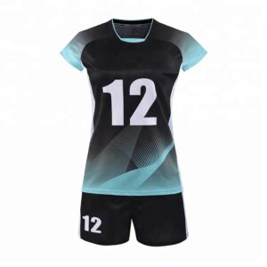 Custom Volleyball Uniform In Dew Wears