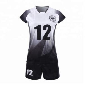 Custom Volleyball Uniform In Dew Wears
